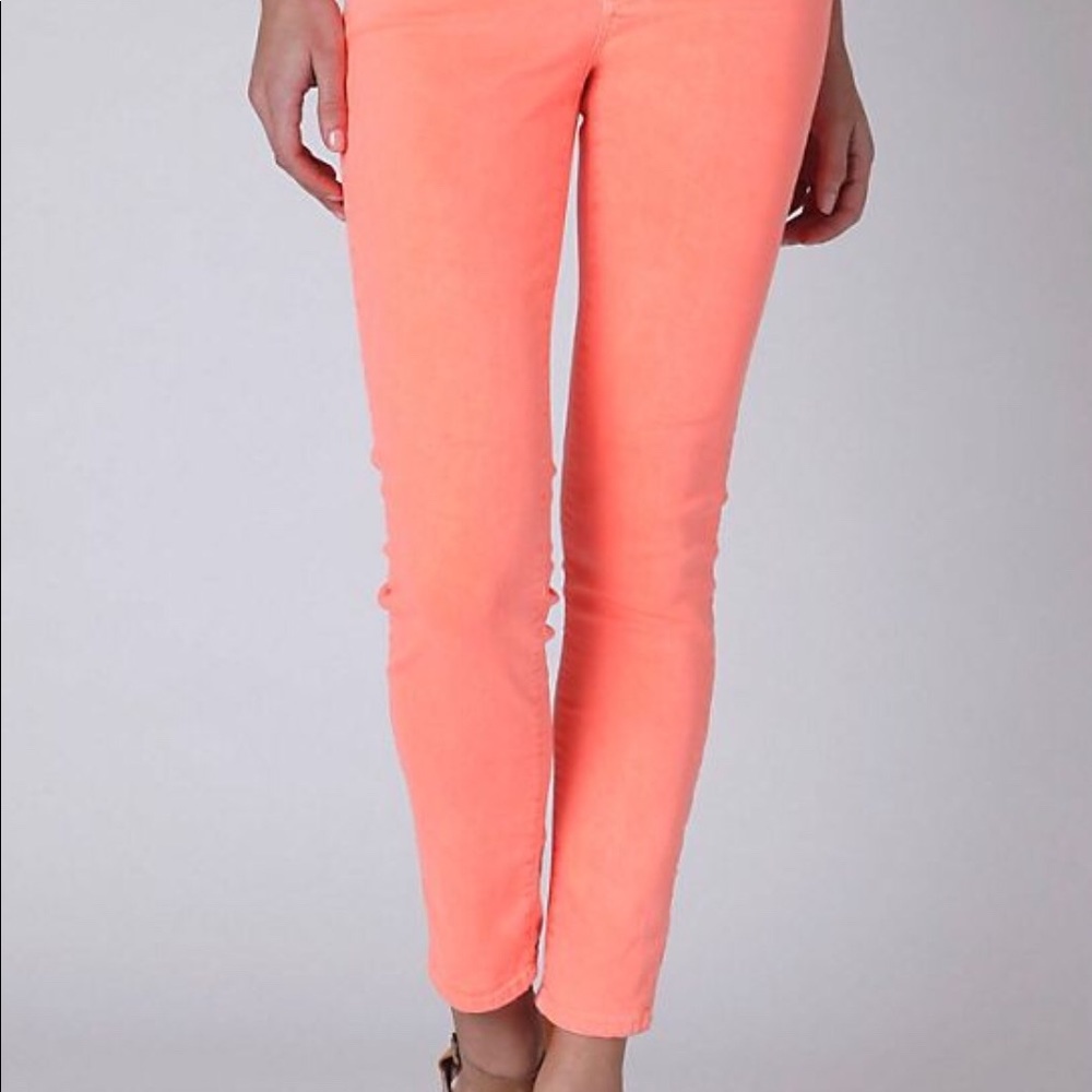 AG neon skinny jeans - Picture 2 of 3